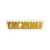 K.R.I.T. Logo Kiss-Cut Stickers