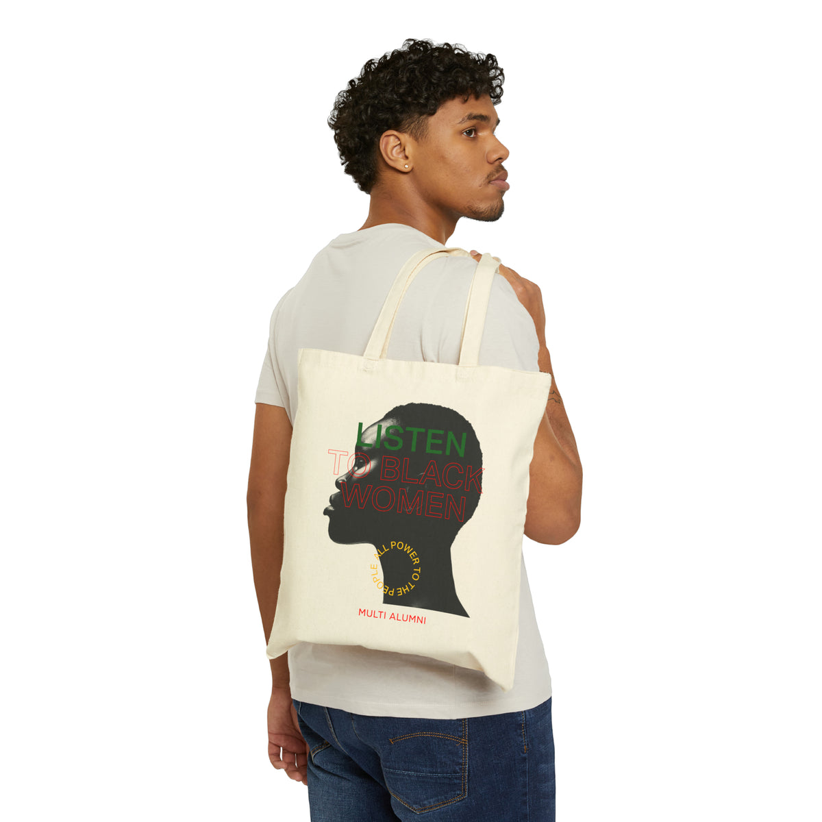 Listen To Black Women Tote Bag